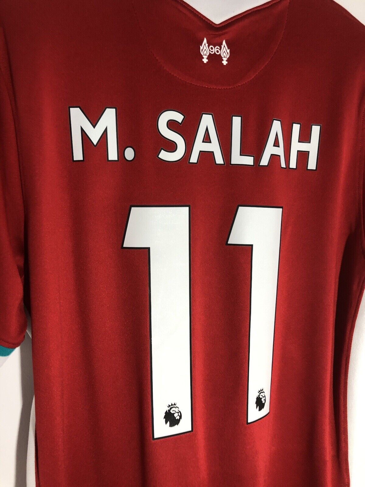 M Salah 11 Liverpool Medium 2020 21 Home Shirt Excellent Condition Cz2636 687