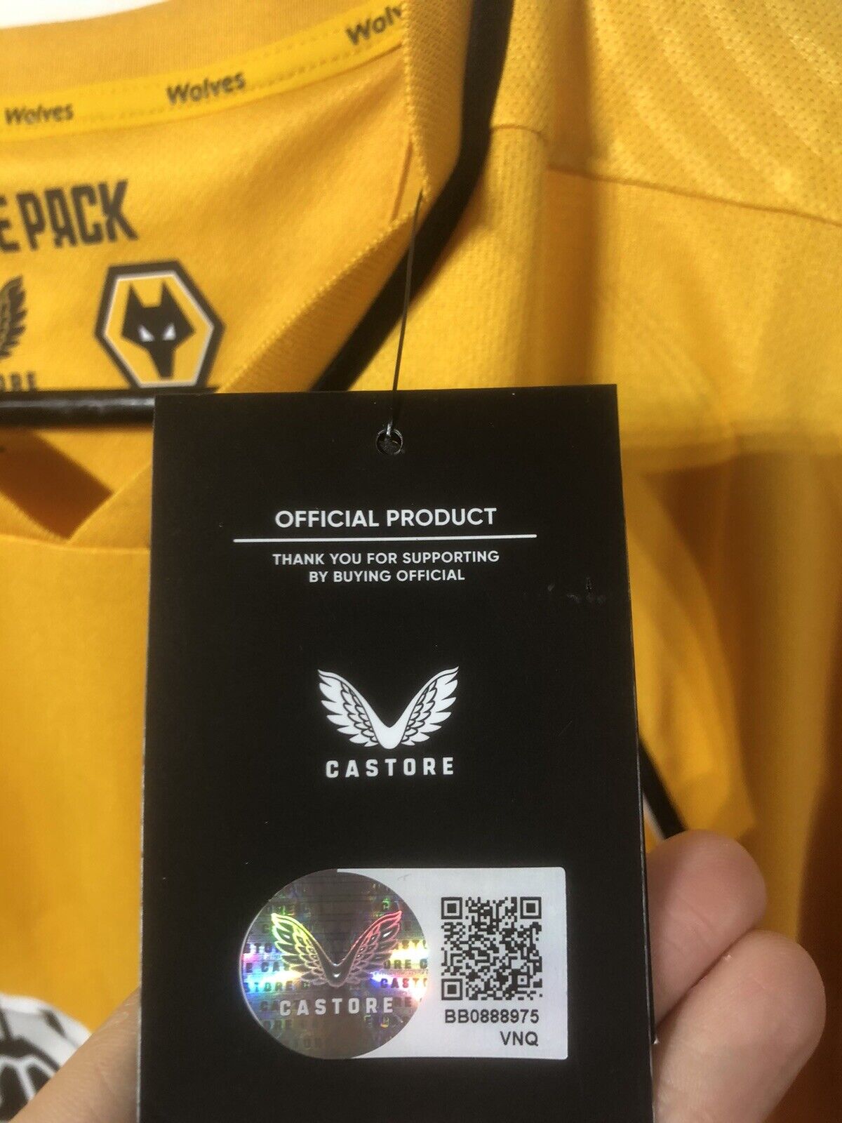 Hee Chan #26 BNWT Wolves 2021/22 Large Home Football Shirt Jersey Castore