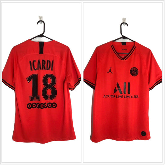 Icardi 18 Paris St Germain 2019 20 Large Away Excellent Condition AJ5552 613