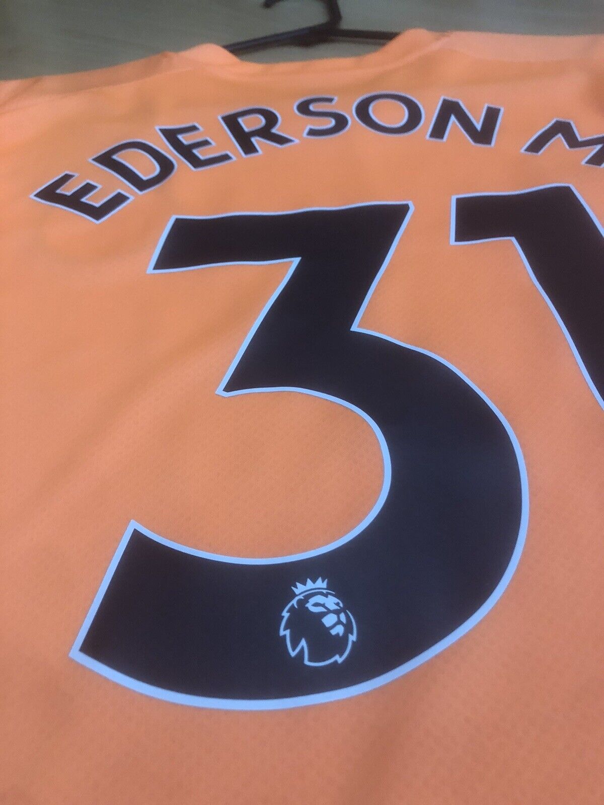 Ederson M 31 Manchester City 2022 23 XL Home Goalkeeper Shirt 765746 99