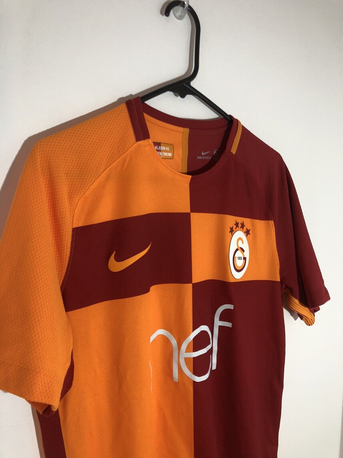 Galatasaray Medium Vaporknit Home 2017 18 Shirt Excellent Condition 850610 869