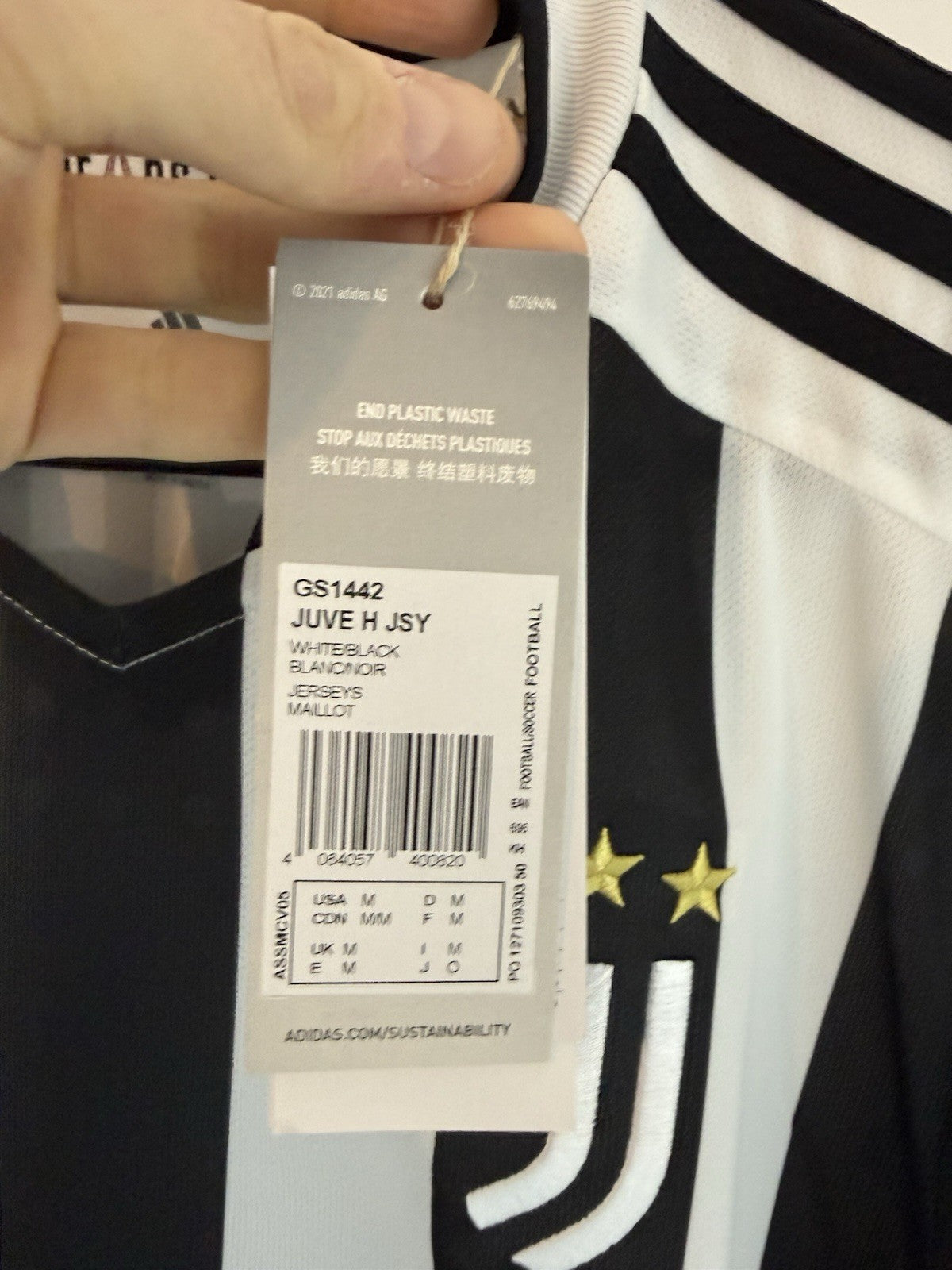 Juventus Dybala #10 2021/22 Medium Home Shirt Adidas BNWT GS1442