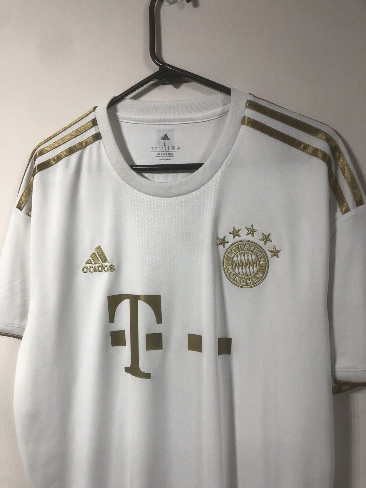 Mane 17 Bayern Munich 2022 23 Large Away Shirt Excellent Condition Hi3886