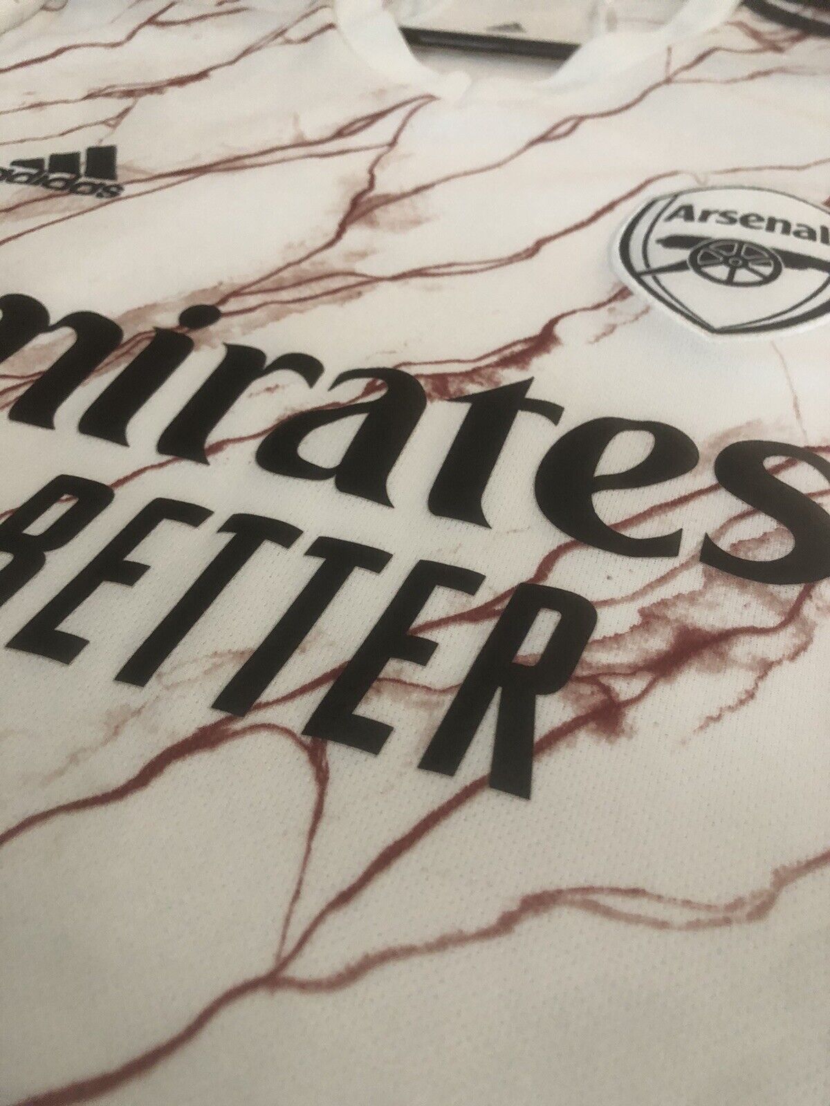 Saka #7 Arsenal 2020/21 XL Away Shirt Adidas Excellent Condition EH5815