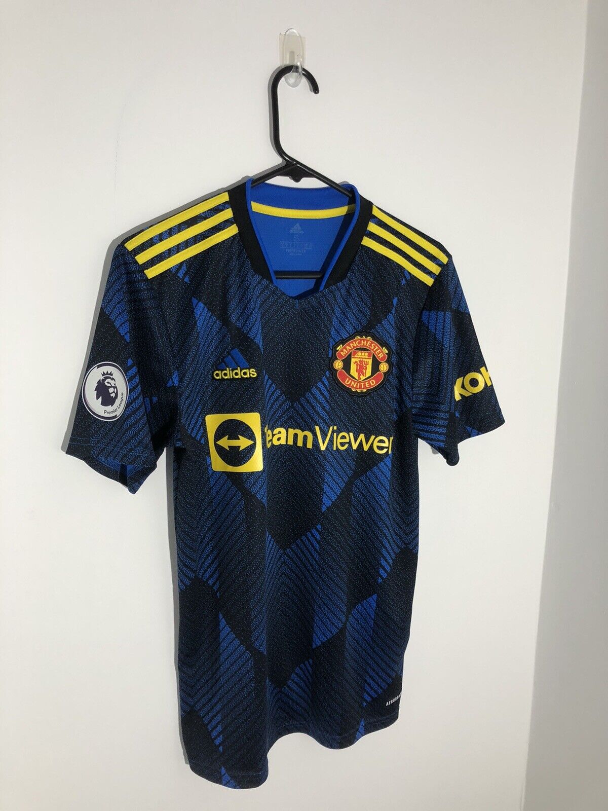 Ronaldo 7 Manchester United Small 2021 22 3rd Shirt Excellent Condition Gm4616