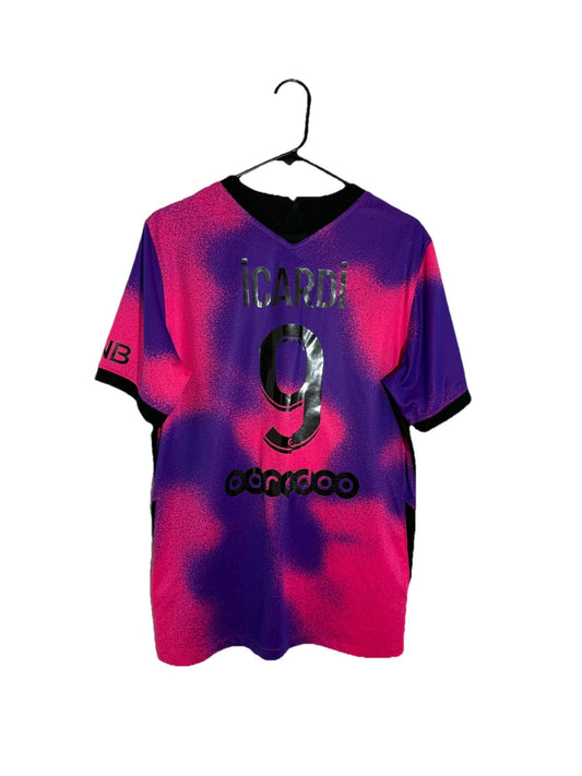 PSG Icardi #9 2020/21 Medium 4th Shirt Nike Excellent Condition CV8414-640