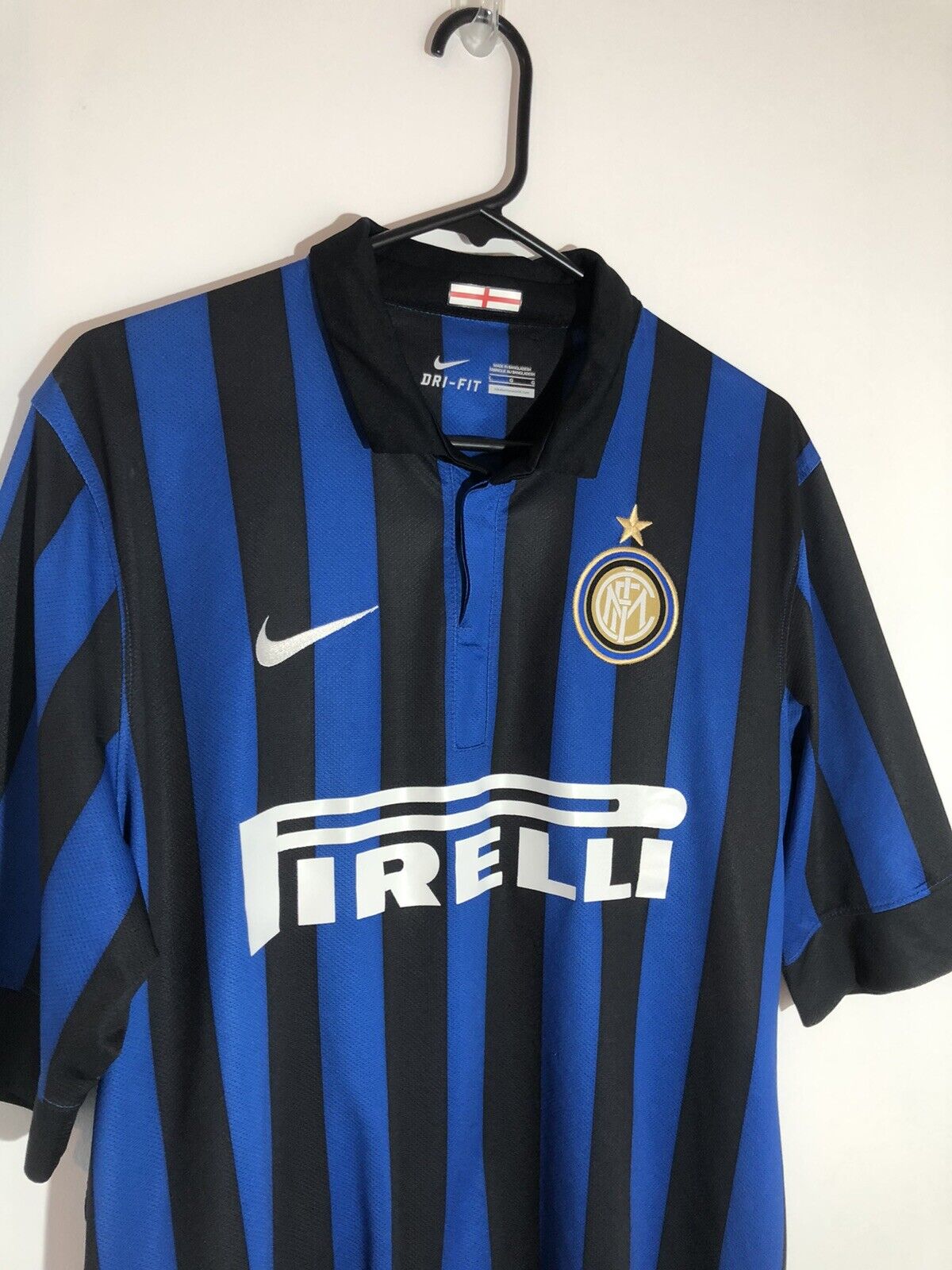 Inter Milan 2011 12 Large Home Shirt Nike Excellent Condition 419985 010