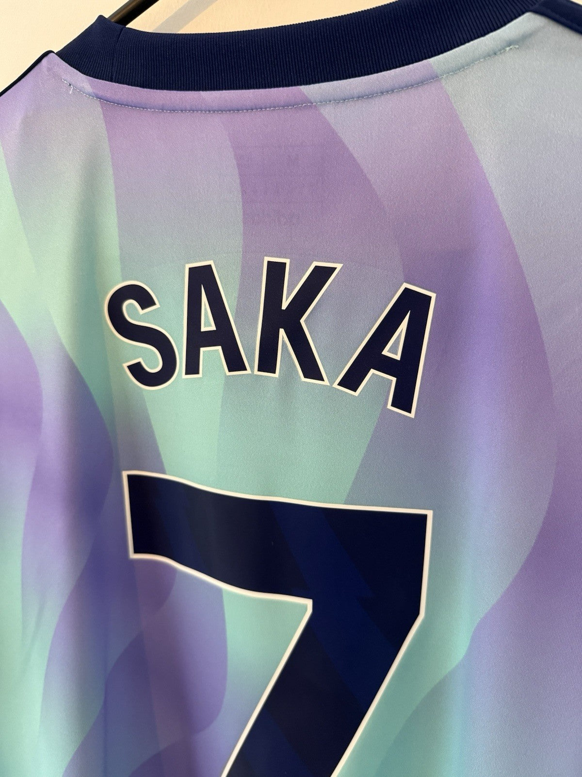 Arsenal Saka #7 2024/25 Medium 3rd Shirt BNWT IS8138