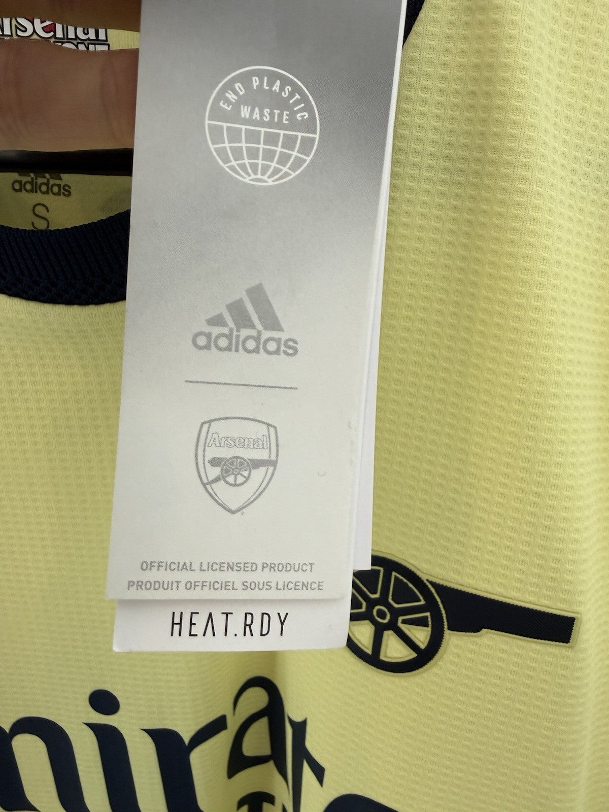 Arsenal Odegaard #8 2021/22 Small Authentic Away Shirt Adidas BNWT GM0219