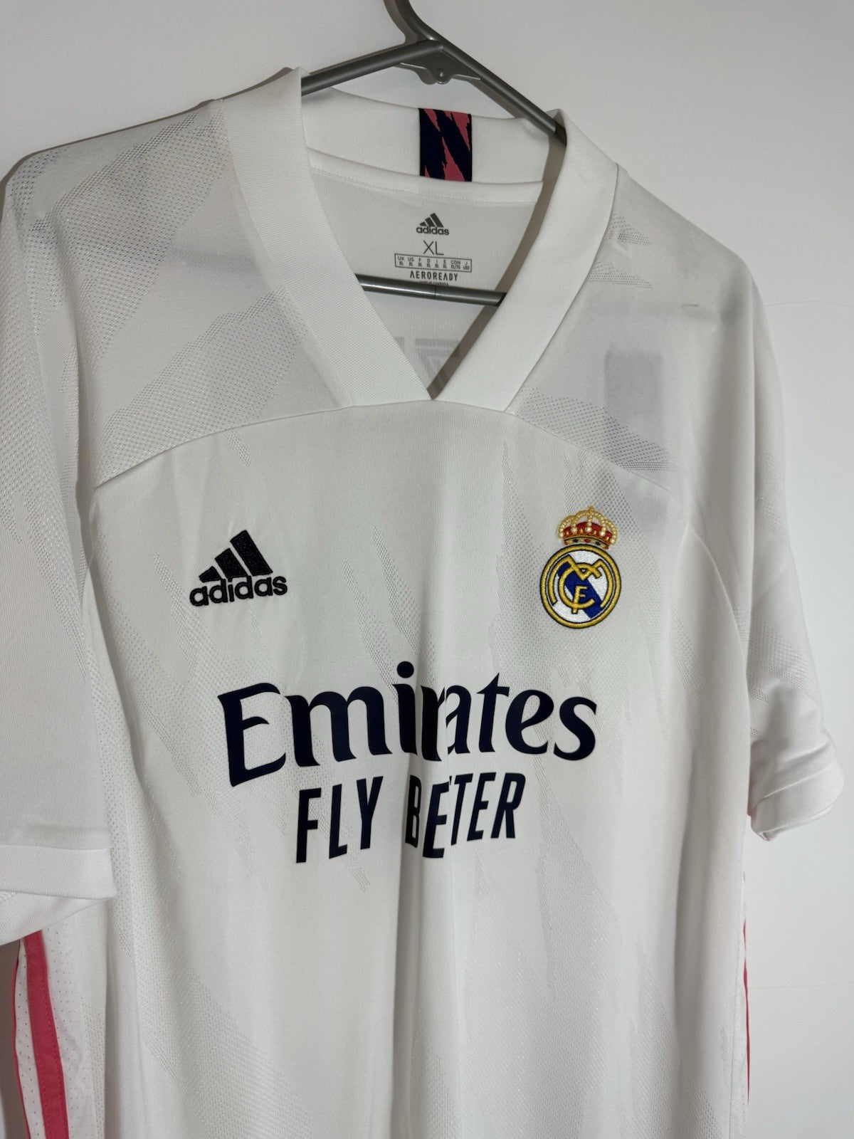 Real Madrid Benzema #9 2020/21 XL Home Shirt BNWT FM4735
