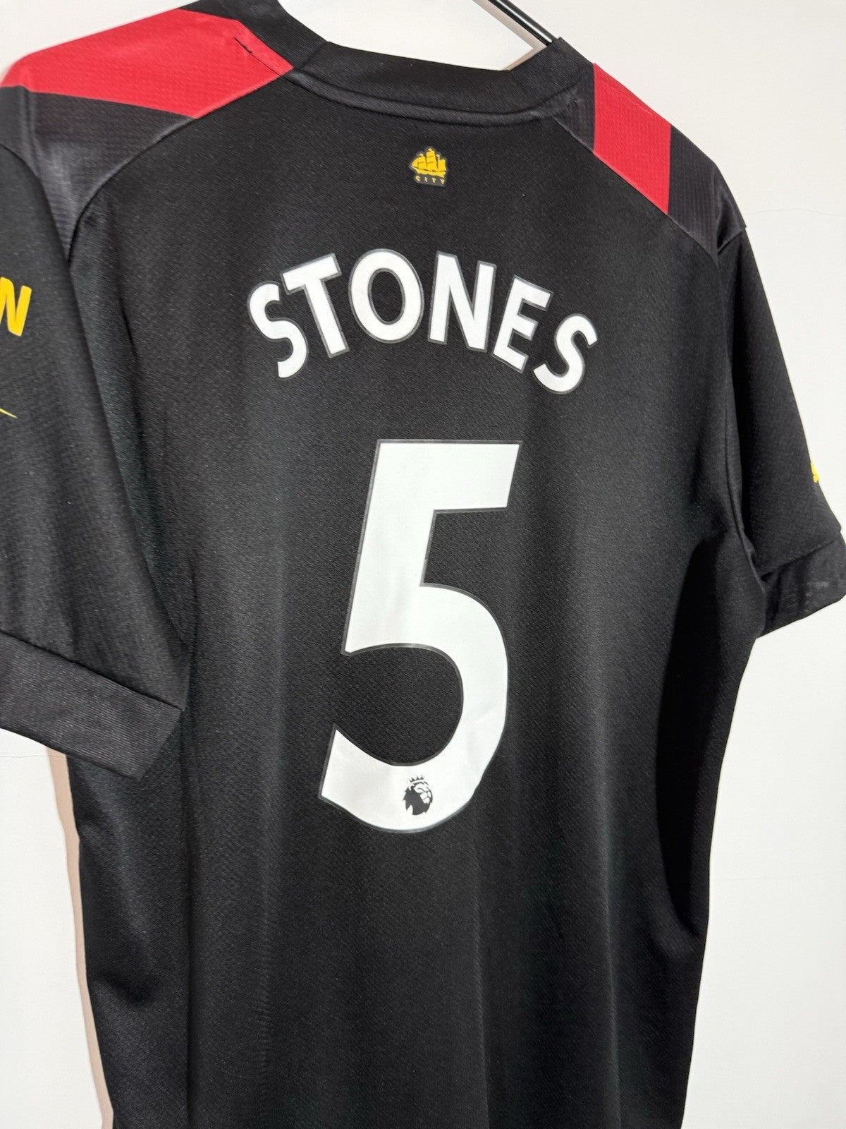 Manchester City Stones #5 2022/23 Large Away Shirt BNWT 765722-02