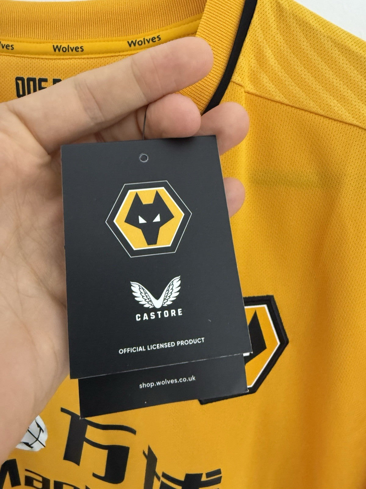 Wolverhampton Wanderers Raul #9 2021/22 Large Home Shirt Castore BNWT