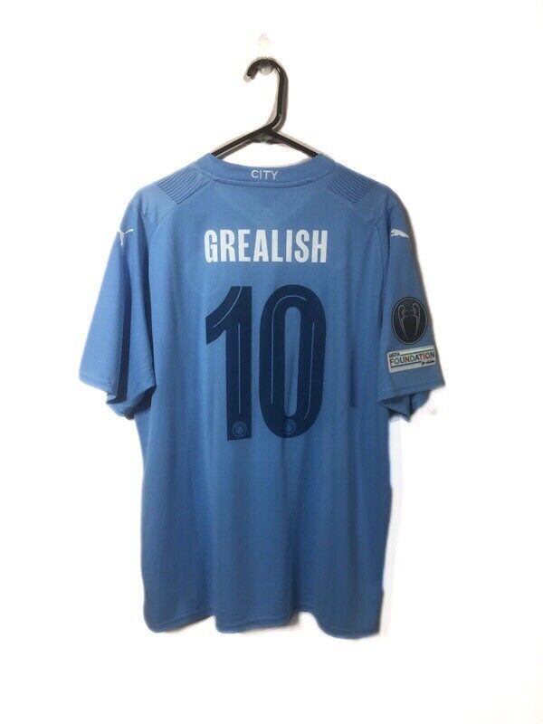 Grealish 10 Manchester City 2023 24 Xl Home Shirt Excellent Condition 770438 01