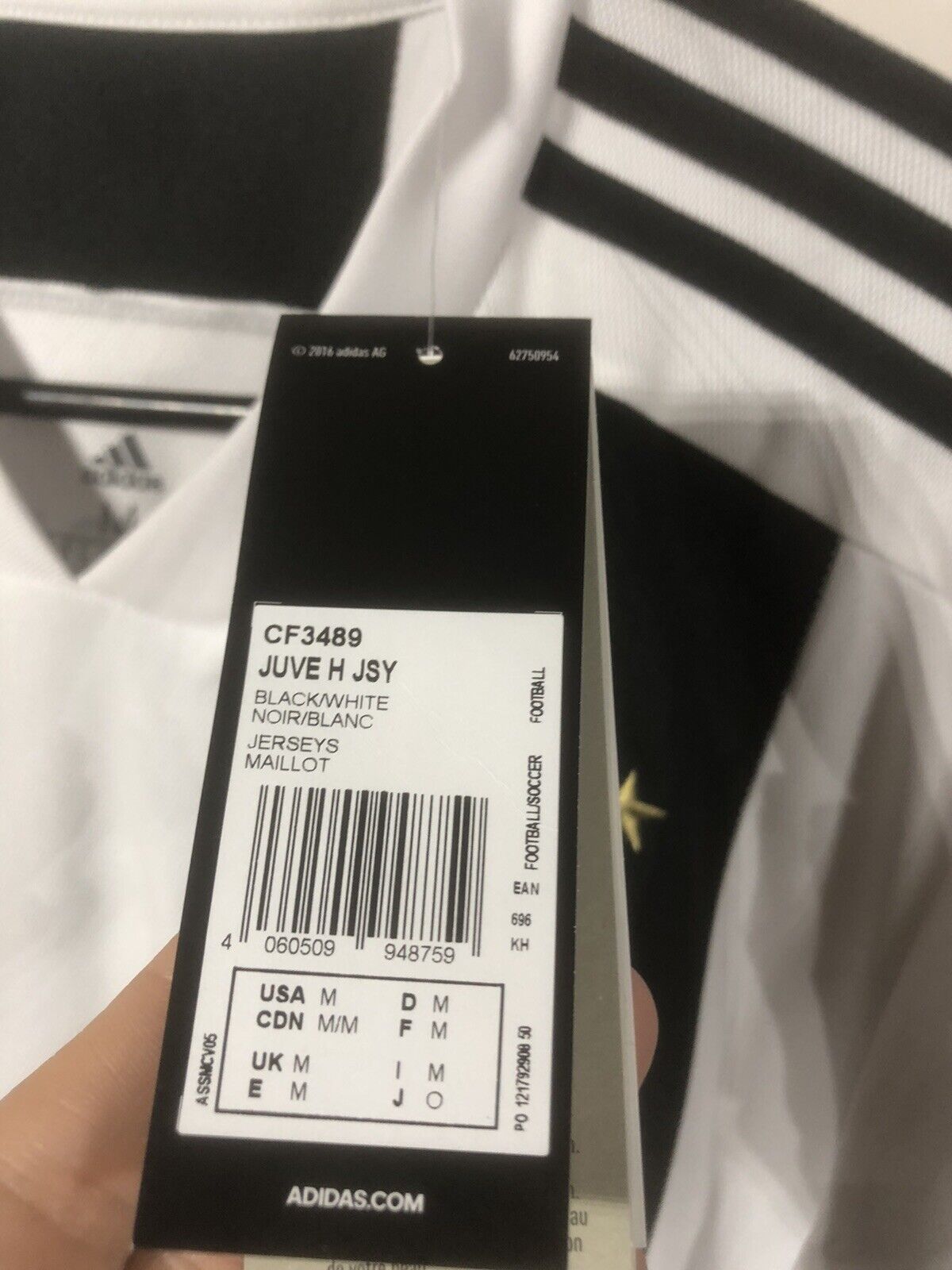 Ronaldo #7 Juventus 2018/19 Medium Home Shirt Adidas BNWT