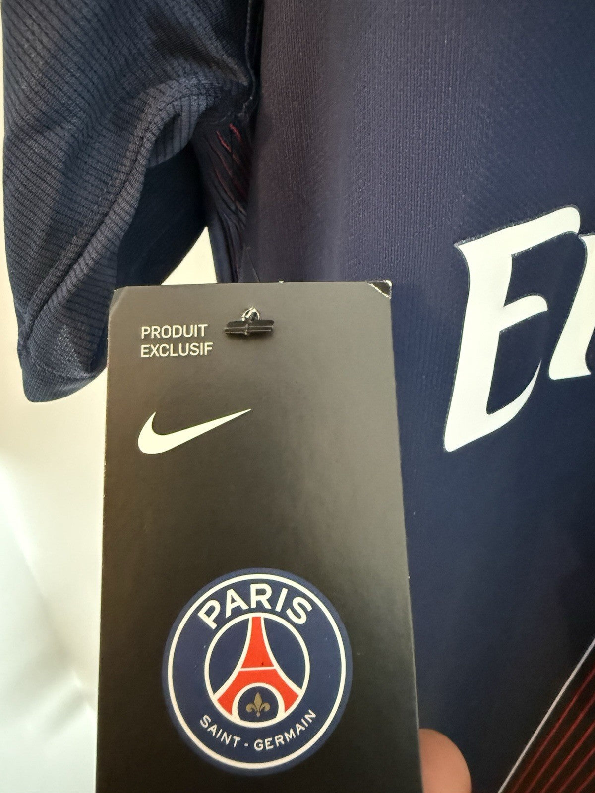 Paris St Germain 2016/17 Large Home Shirt Excellent Condition 776929-410