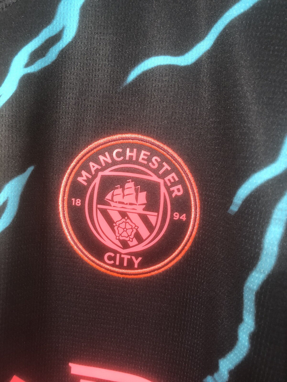 Manchester City Foden #47 2023/24 XL 3rd Shirt Excellent Condition 770461-03