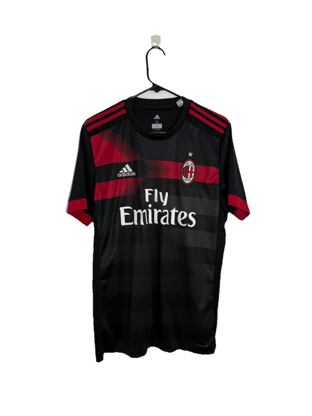 AC Milan Bonucci #19 2017/18 Medium 3rd Shirt Puma Excellent Condition AZ7052