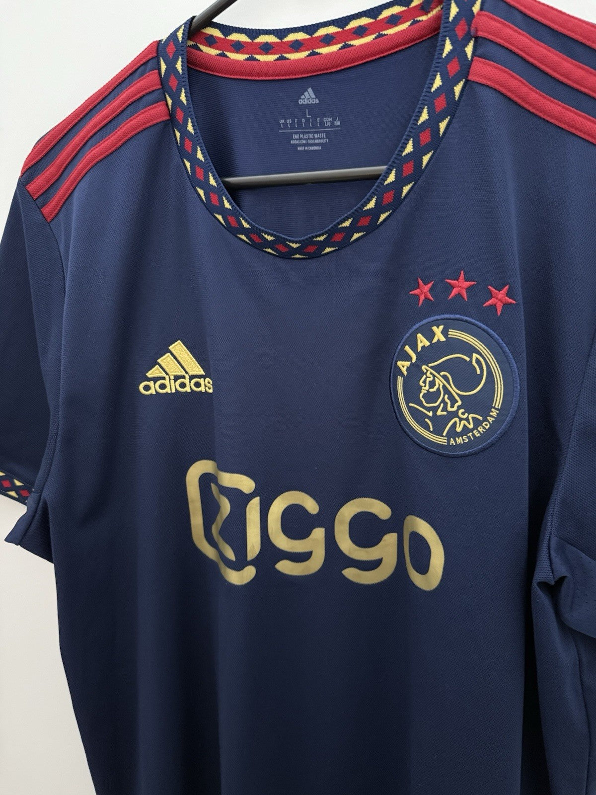 Ajax J. Timber #2 2021/22 Large Away Excellent Condition H58251