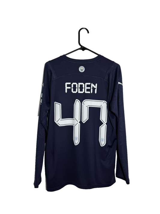 Manchester City Foden #47 2021/22 Medium 3rd Shirt Puma BNWT 759221-03