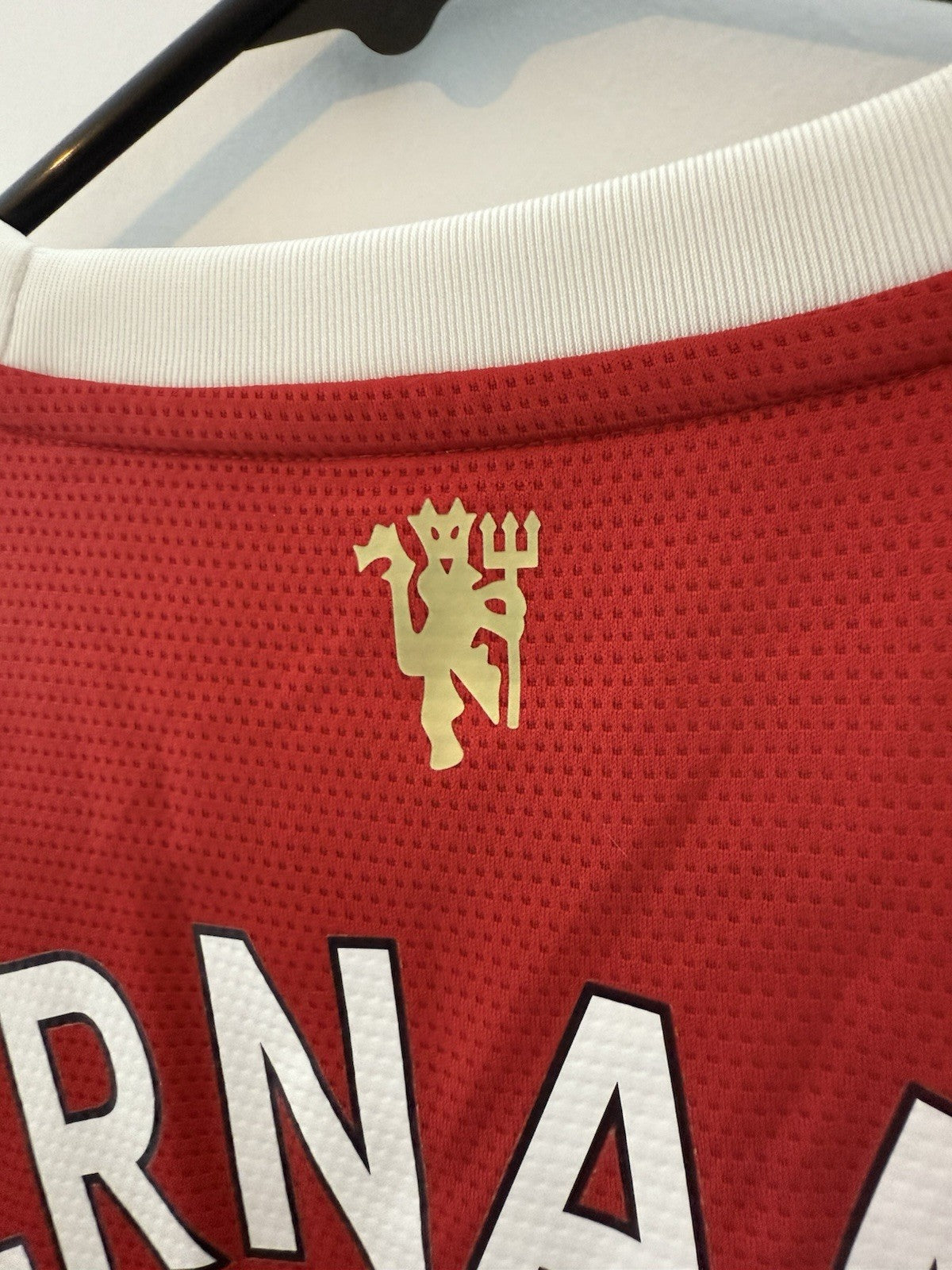 Manchester United B Fernandes #18 Medium 2021/22 Home Excellent Condition H31447