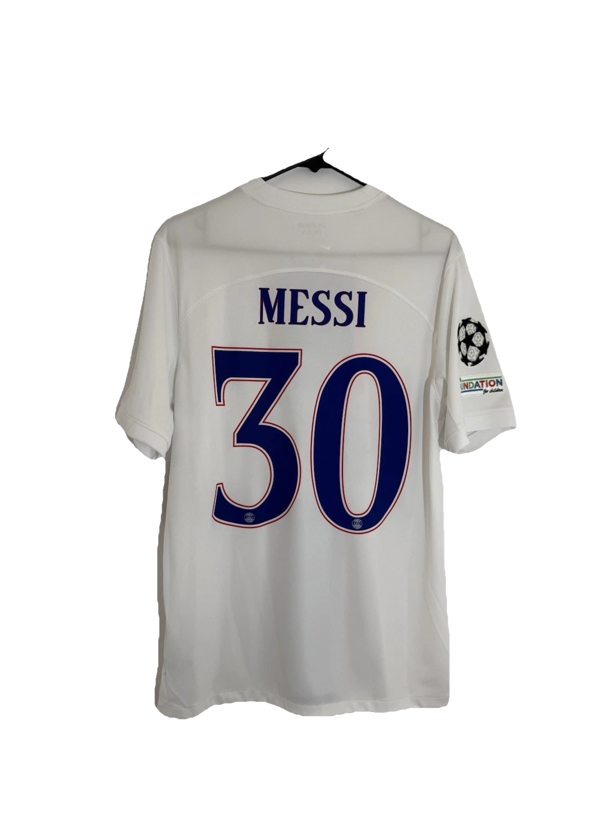 PSG Messi #30 2022/23 Medium CL Away Shirt Nike Excellent Condition DN2716-101