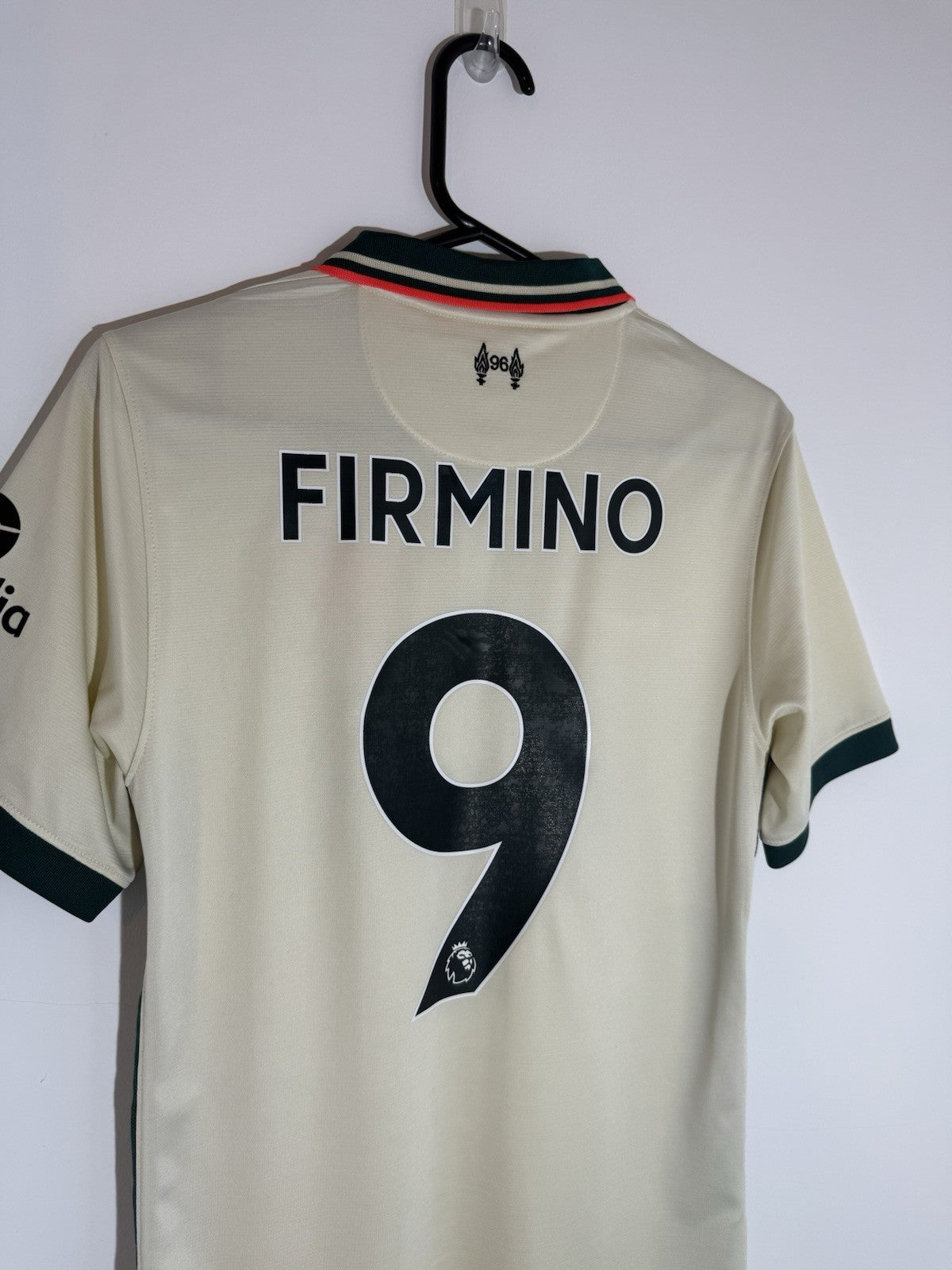 Liverpool Firmino #9 2021/22 Small Away Shirt Excellent Condition DB2558-111
