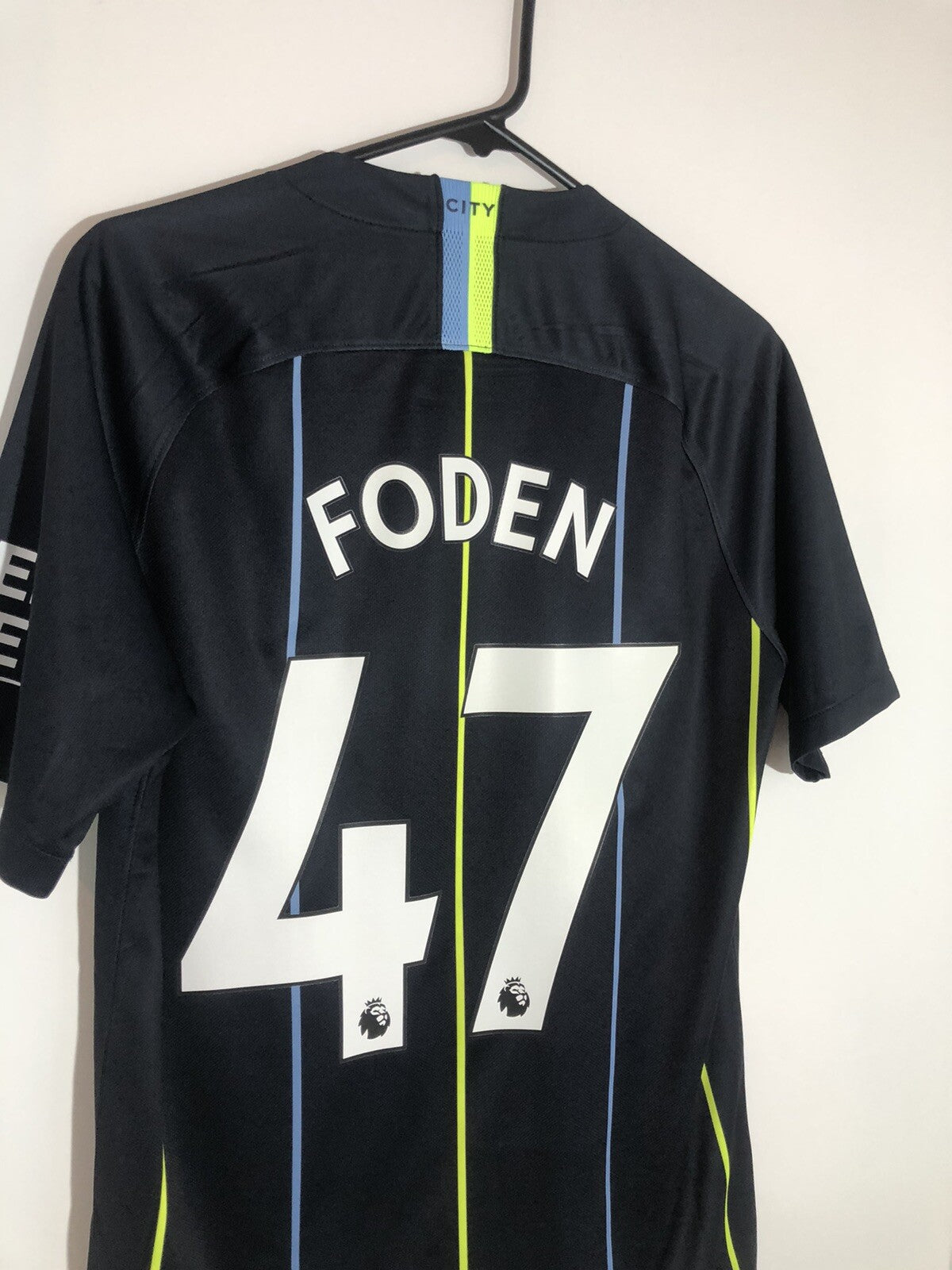 Manchester City Foden #47 2018/19 Small Away Excellent Condition 919002-476