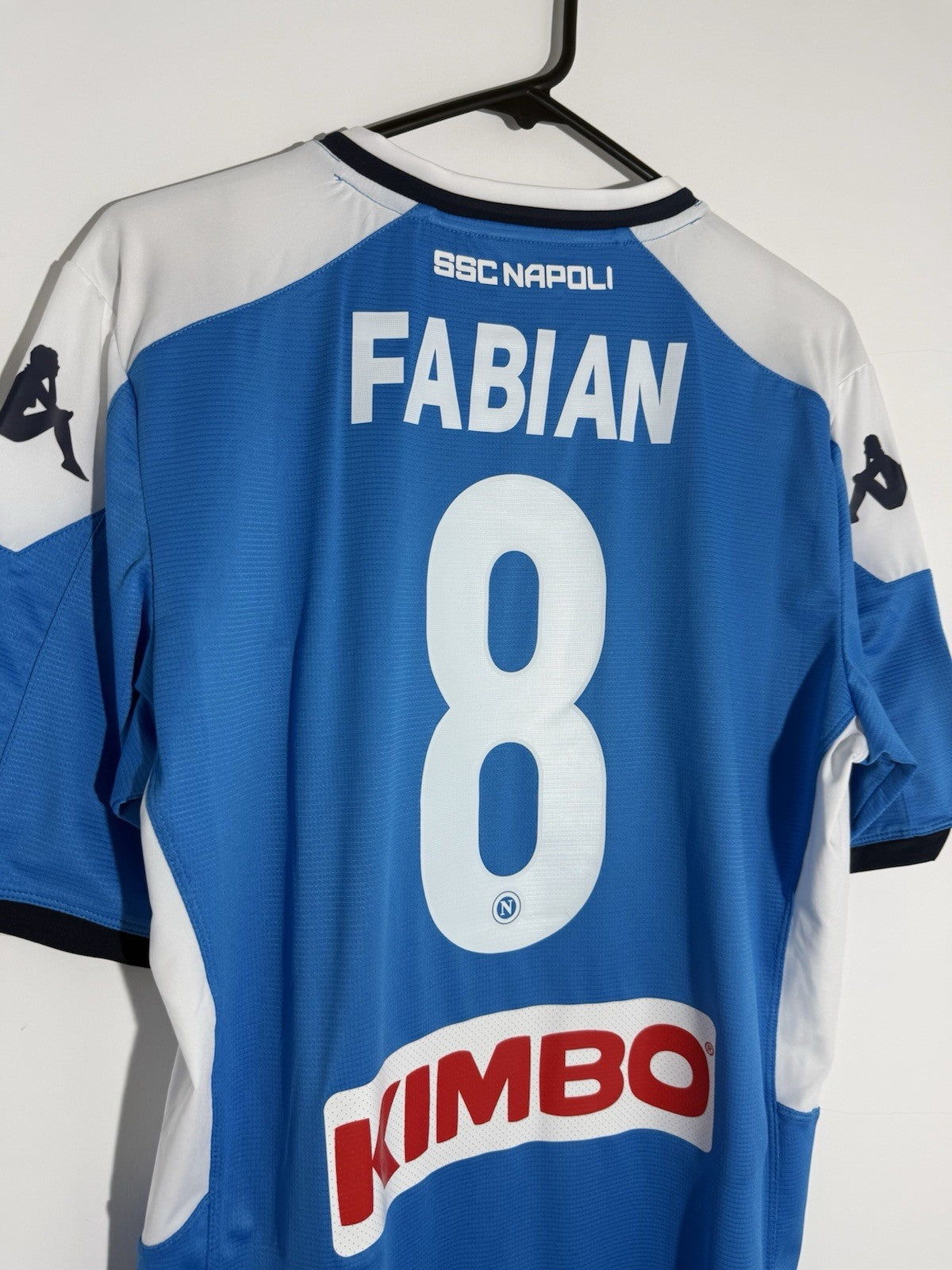 Napoli Fabian #8 2019/20 Kappa XL Slim Home Shirt BNWT 304NW80