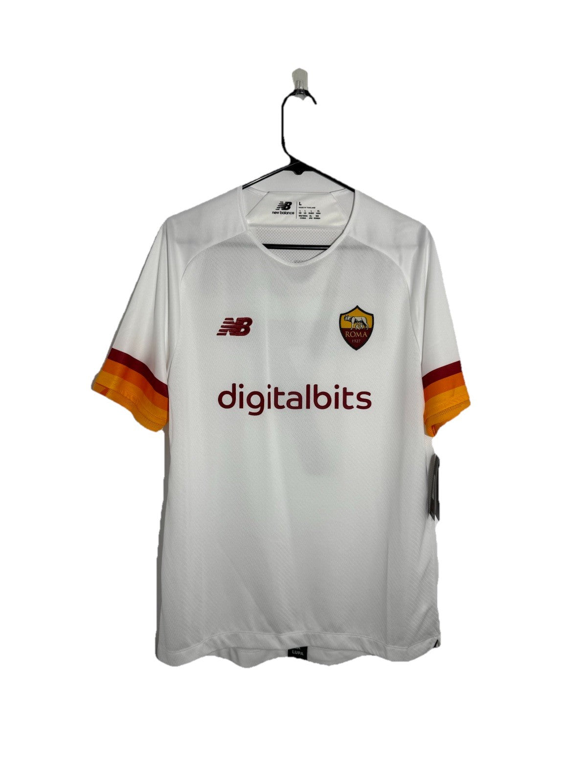 AS Roma Pellegrini #7 2021/22 Large Away Shirt New Balance BNWT MT130216