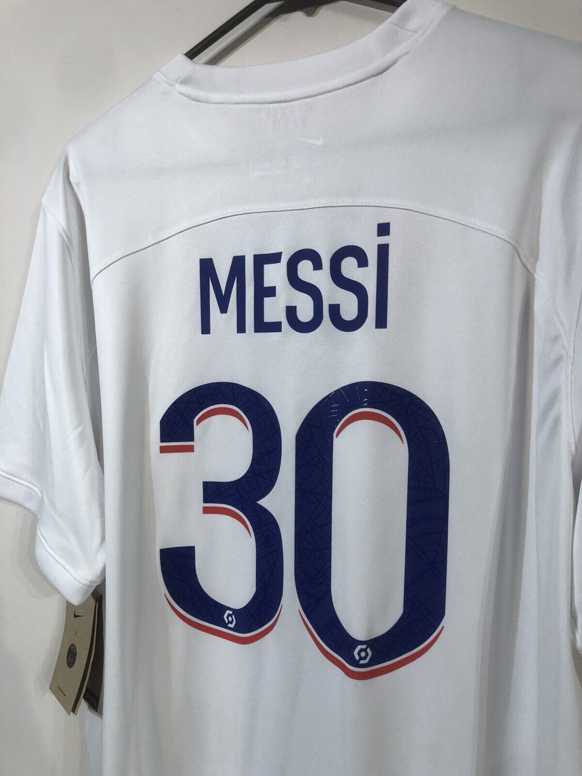 Messi #30 Paris St Germain 2022/23 X-Large Away Shirt Excellent Condition