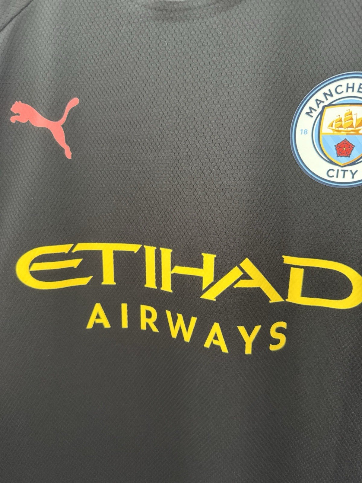 Man City Silva #21 2019/20 Large Away Authentic Excellent Condition 755574-02
