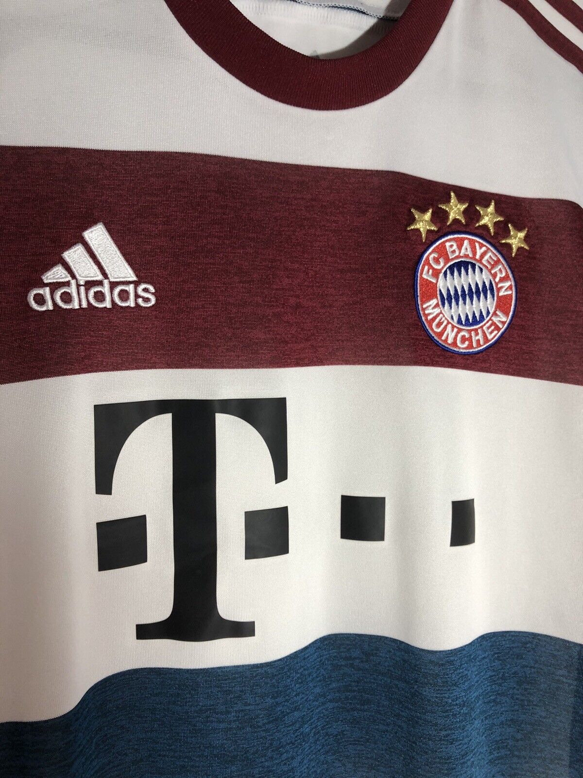 Bayern Munich 2014 15 Small Away Shirt Adidas Excellent Condition F48414