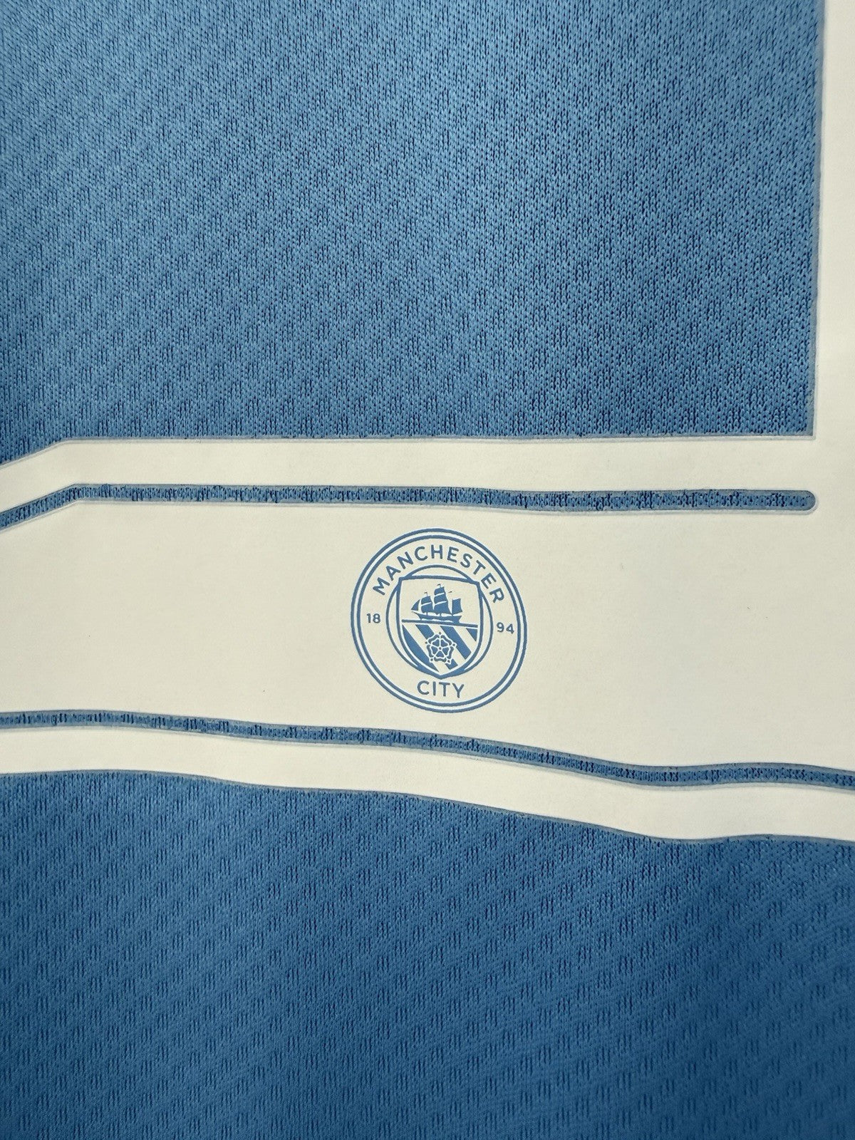 Manchester City Stones #5 2021/22 Large Home Shirt Excellent Condition 759202-01