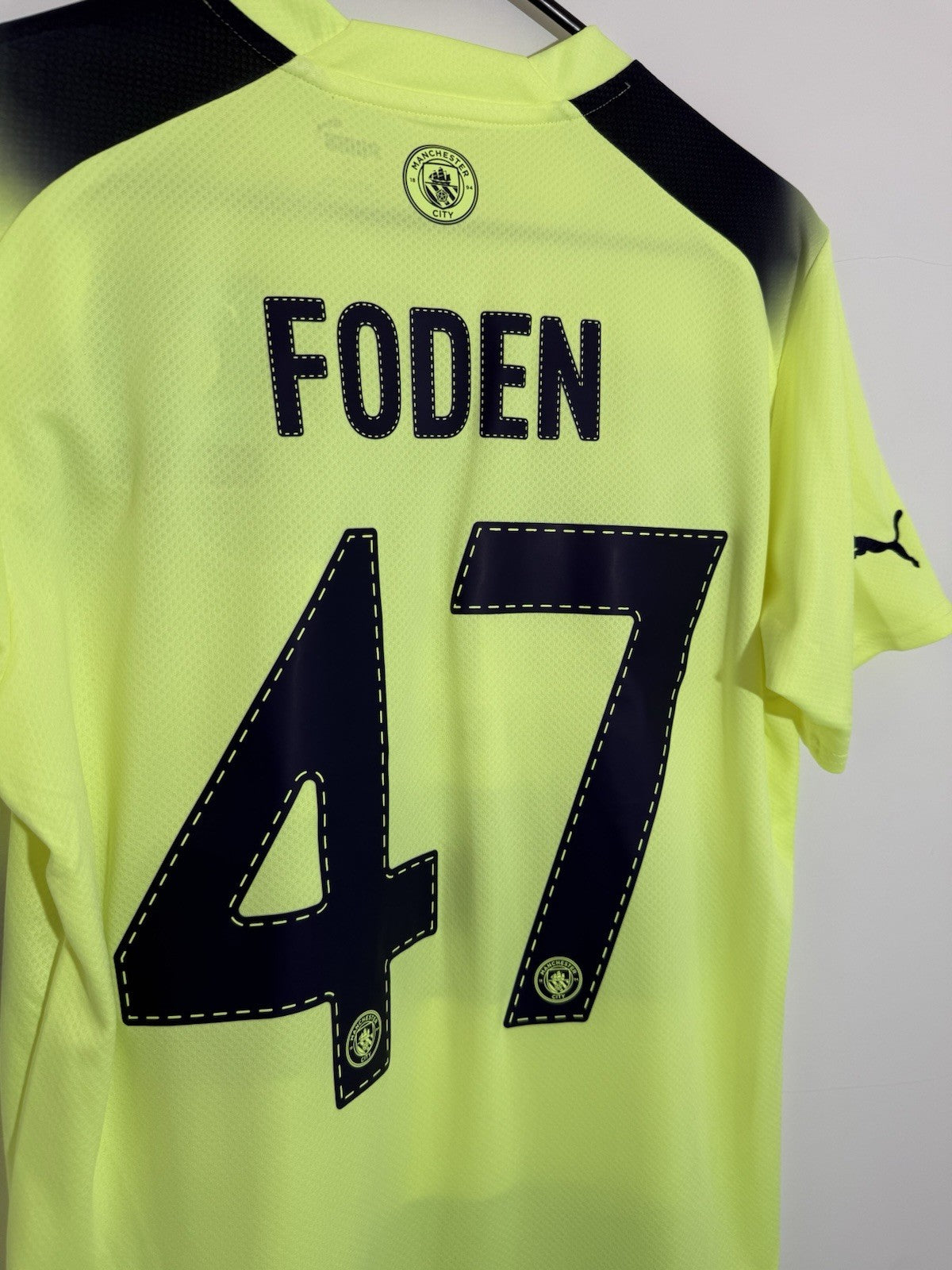 Manchester City Foden #47 2022/23 Treble Medium 3rd Shirt BNWT 765734-03