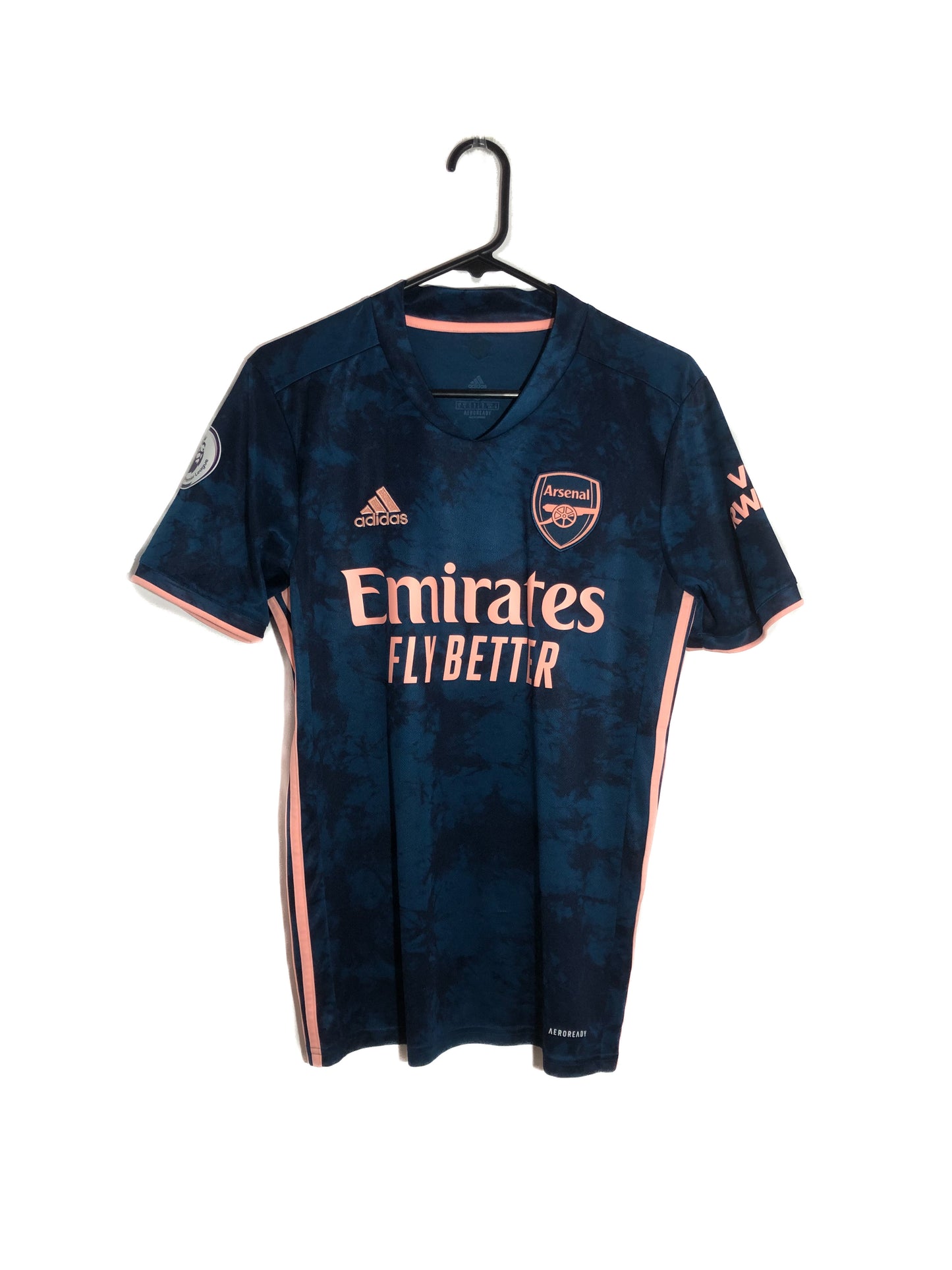 Tierney #3 Arsenal 2020/21 Small 3rd Shirt Adidas Excellent Condition GH6653