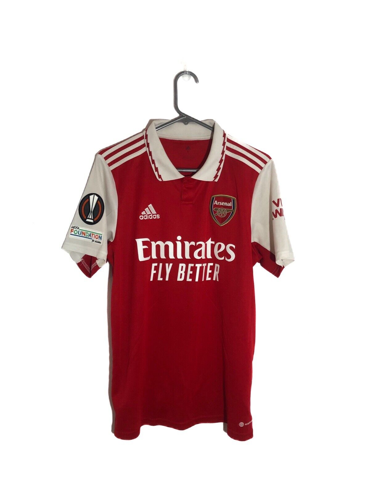 Xhaka #34 Arsenal 2022/23 Medium Home Euro Shirt Excellent Condition H35903