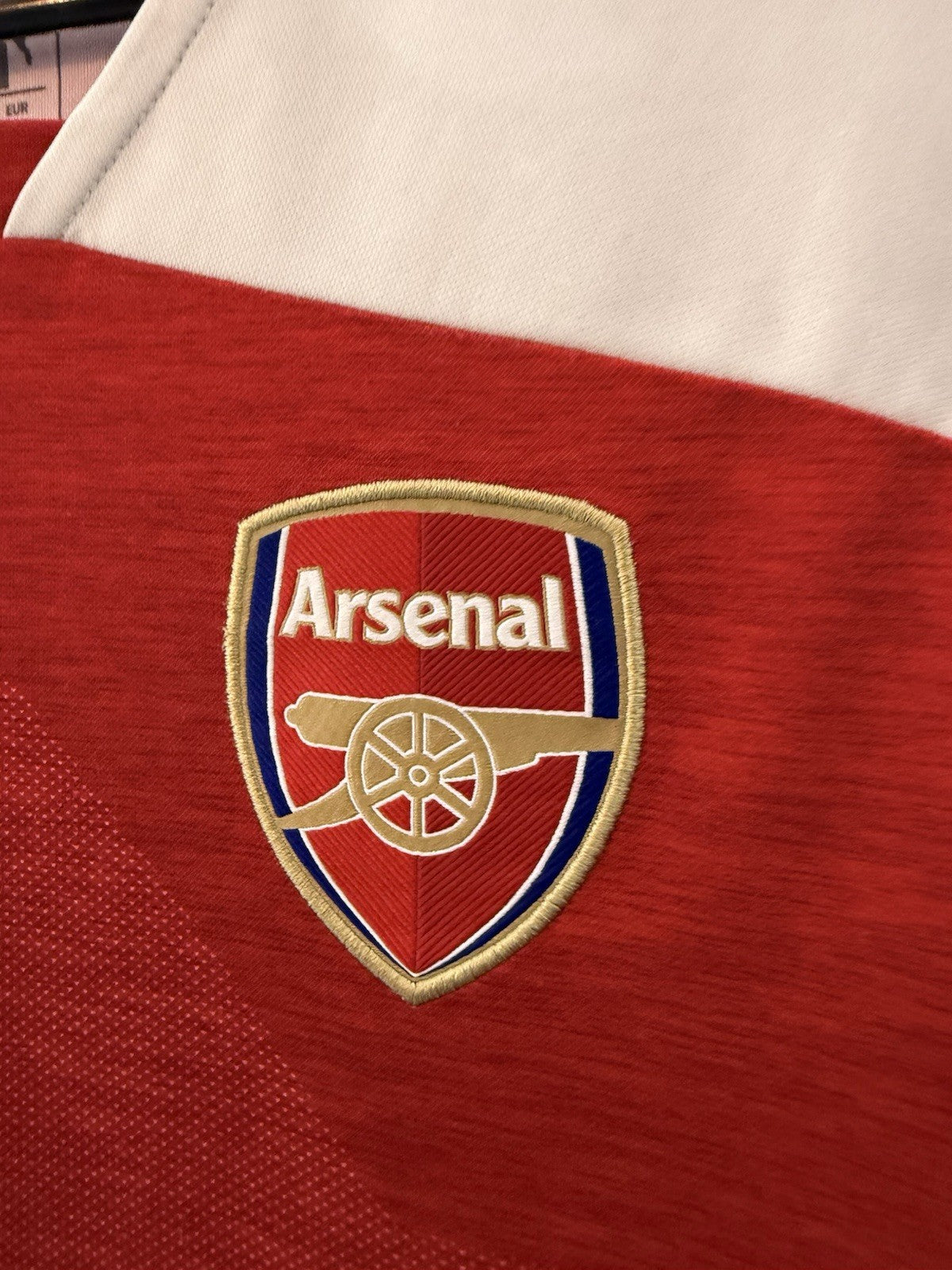 Arsenal Ozil #10 2018/19 Large Home Shirt Puma Very Good Condition 753209-12