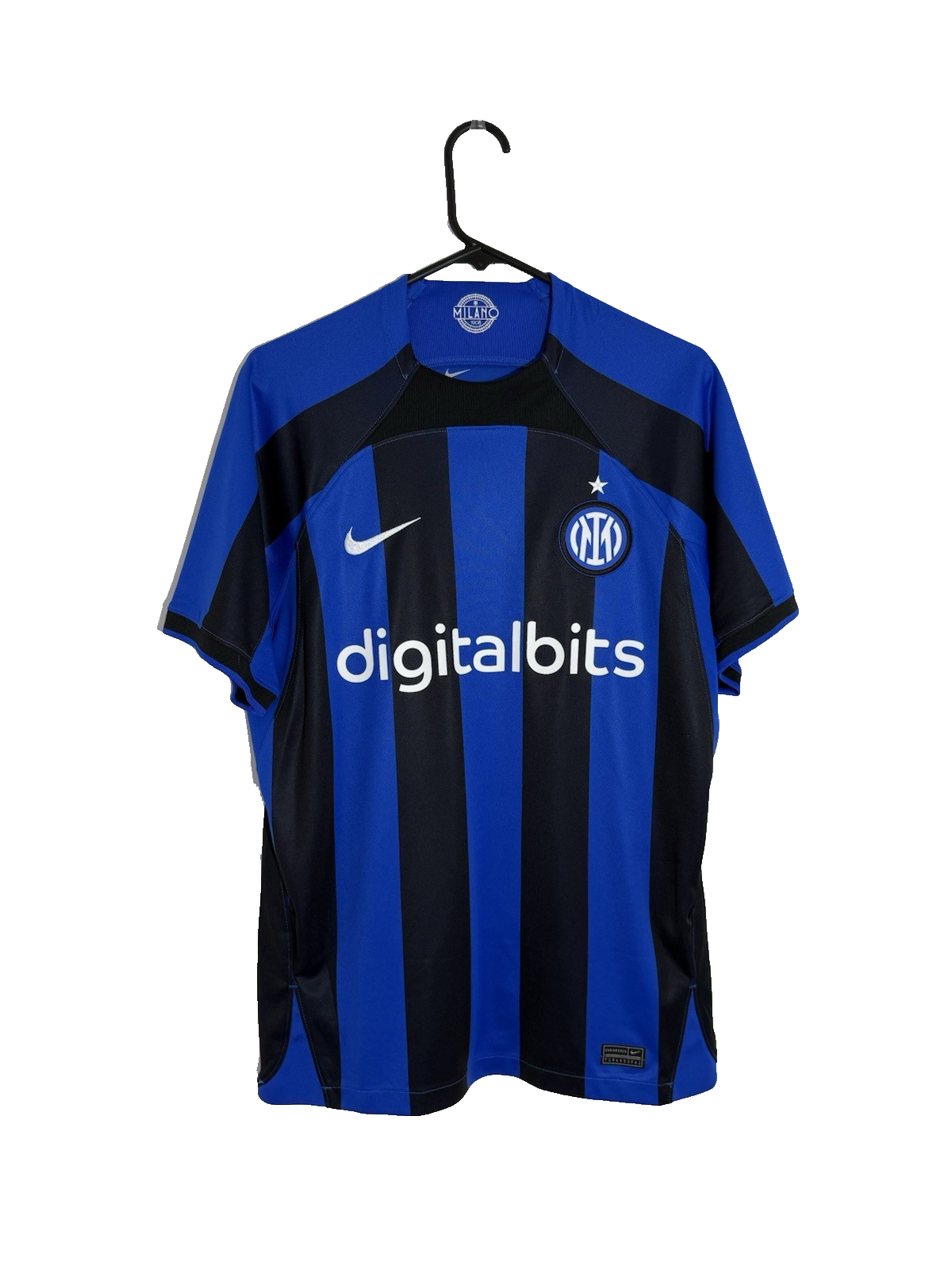 Inter Milan Bastoni #95 2022/23 Medium Home Shirt Excellent Condition DM1842-412