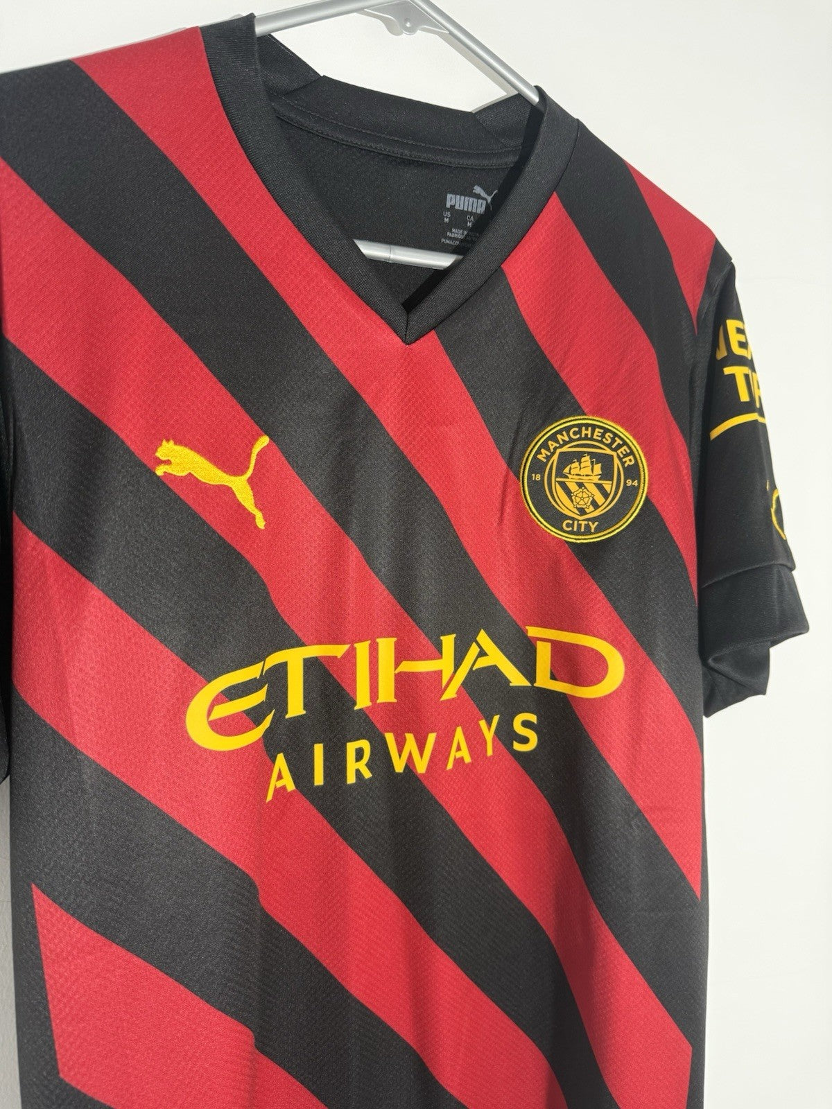 Manchester City Haaland #9 2022/23 Medium Away Shirt BNWT 765722-02