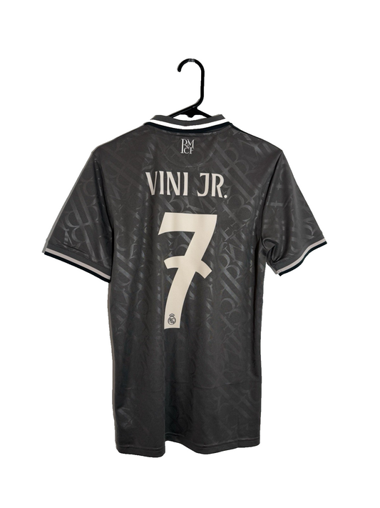 Real Madrid Vini Jr #7 2024/25 Small 3rd Shirt Excellent Condition IY1763