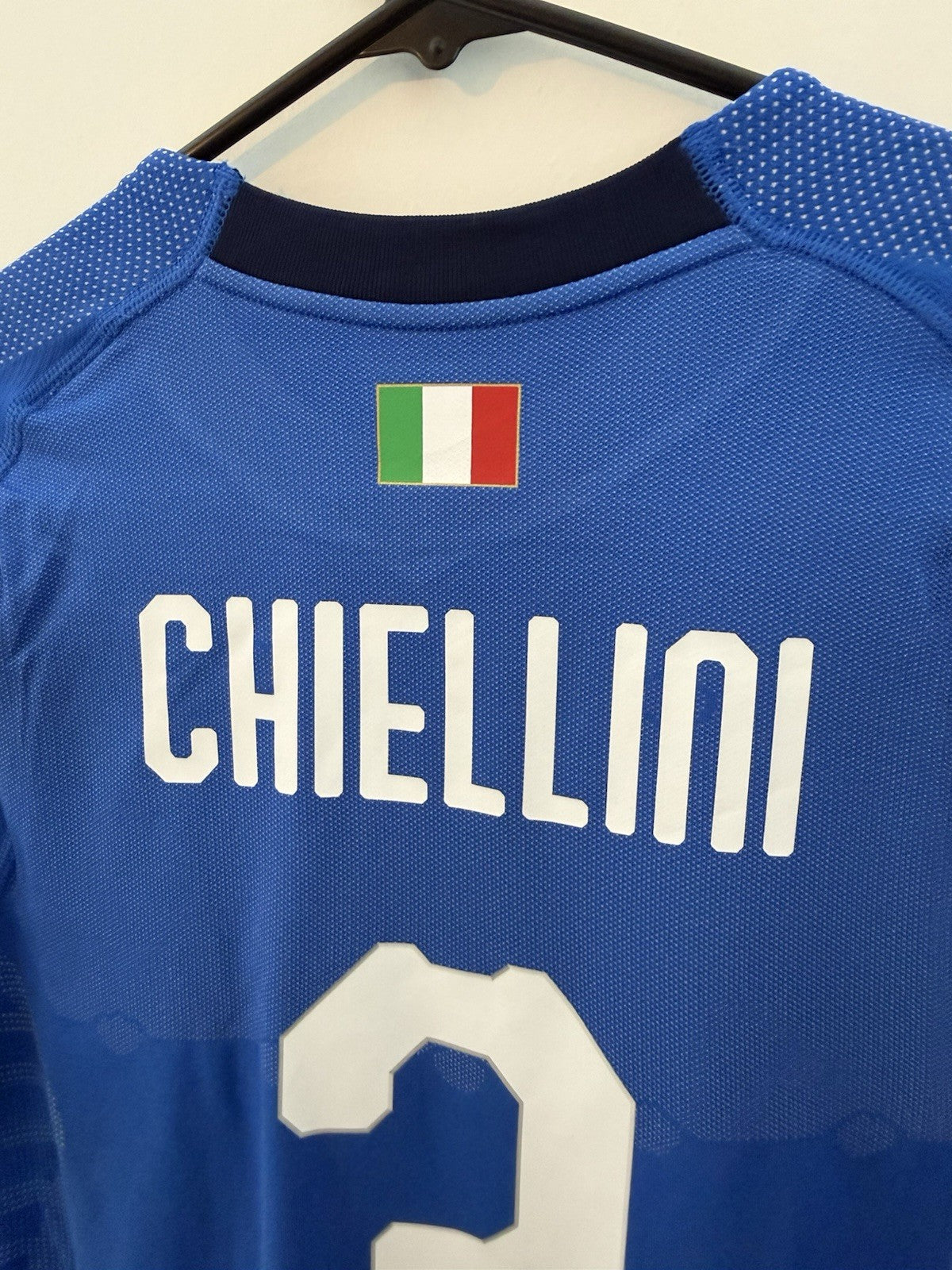 Italy Chiellini #3 2018 Home Large Football Shirt Puma BNWT 752265-01