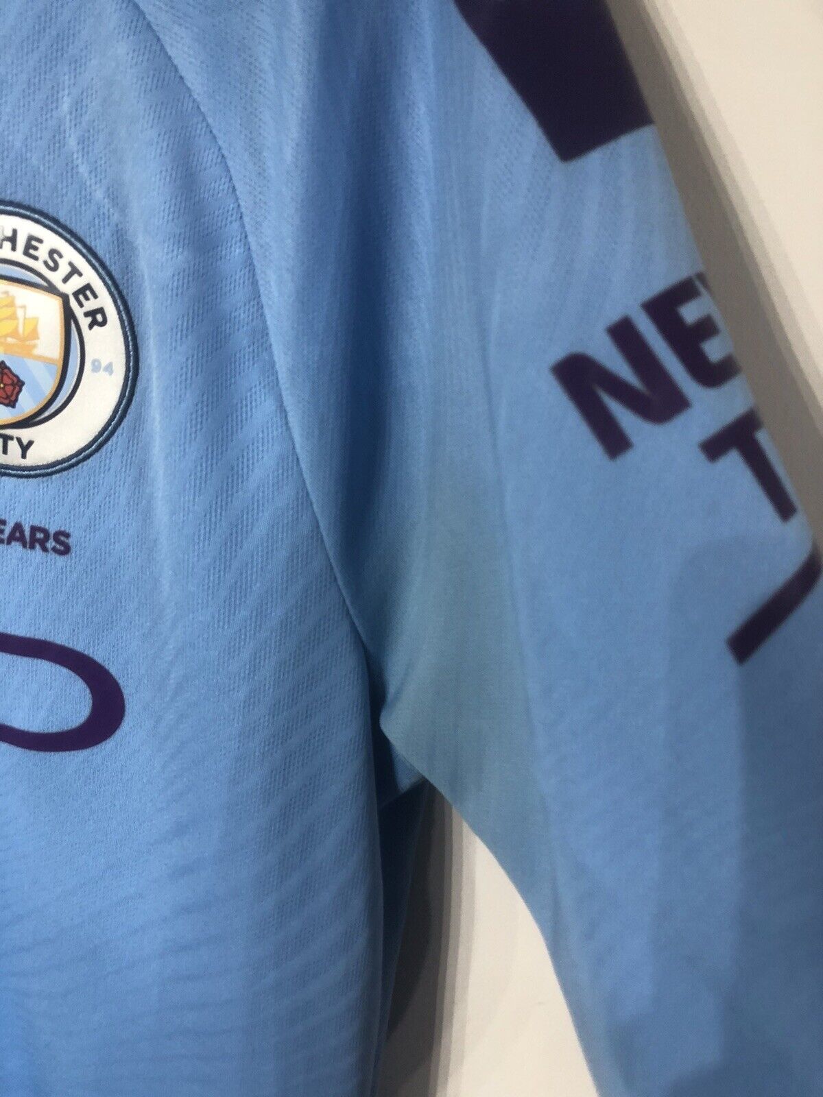 Silva #21 Manchester City 2019/20 Medium Home Shirt Puma Very Good Condition