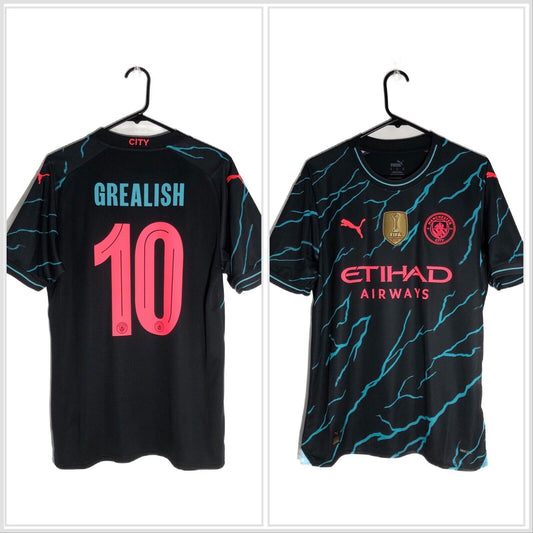 Grealish 10 Manchester City 2023 24 Medium 3rd Excellent Condition 770460 03