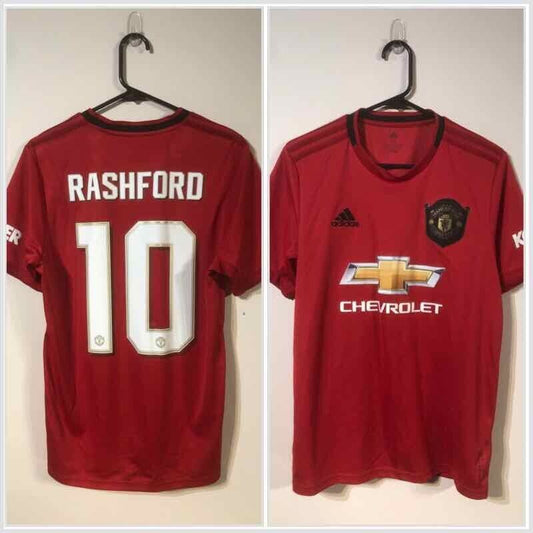 Rashford #10 Manchester United Medium 2019/20 Home Shirt Very Good Condition