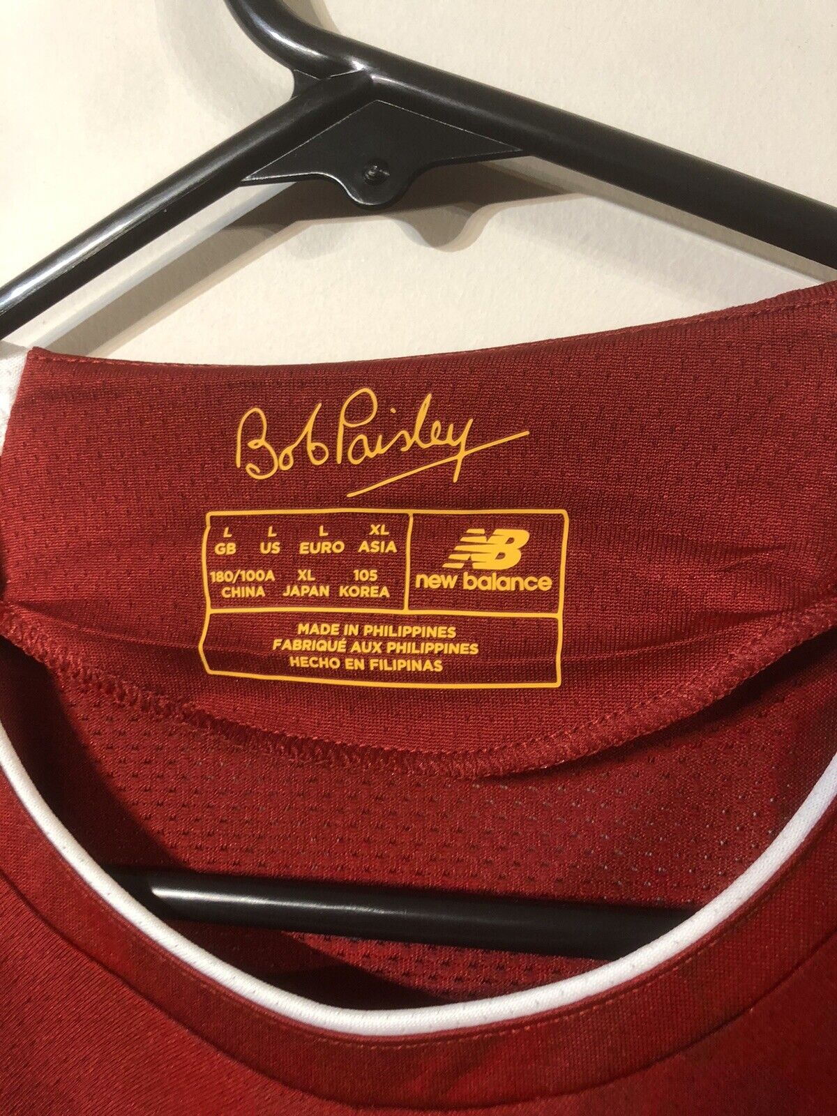 Fabinho #3 Liverpool Large CL 2019/20 Home Shirt Jersey New Balance BNWT