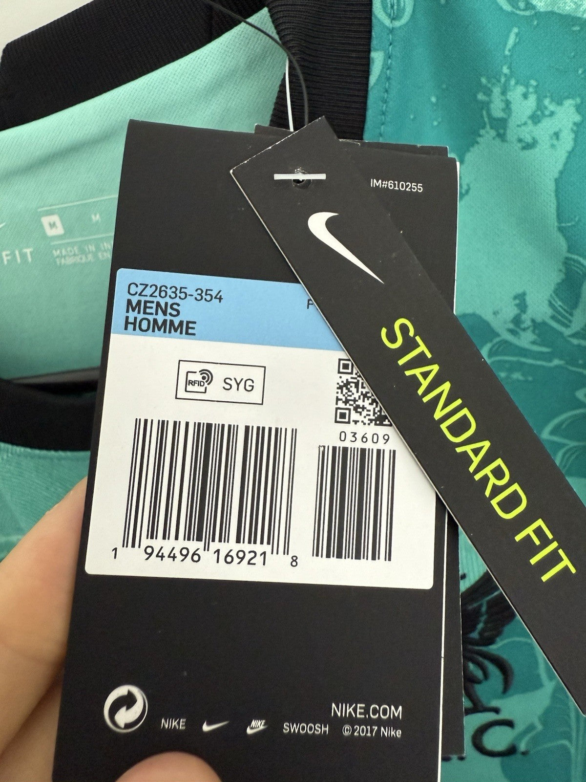 Liverpool Fabinho #3 2020/21 CL Medium Away Shirt Nike BNWT CZ2635-354