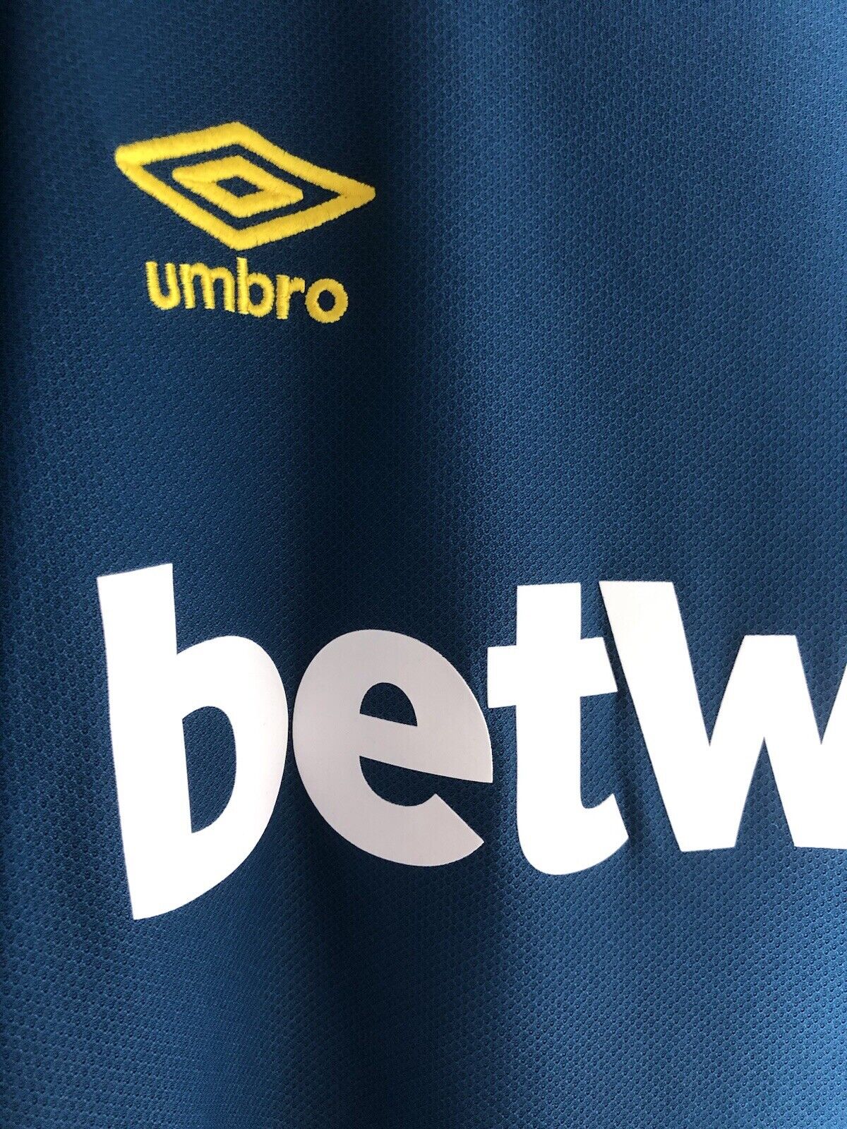 Noble 16 West Ham United 2018 19 Large 3rd Shirt Umbro Excellent Condition