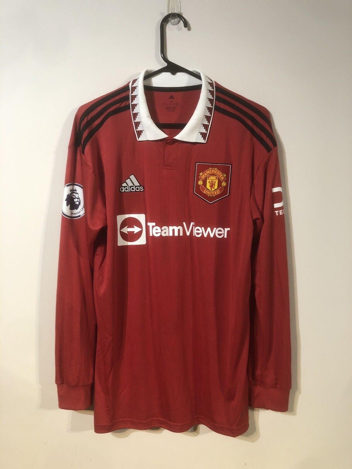 Casemiro #18 Manchester United 2022/23 Home Medium L/S Shirt Adidas BNWT