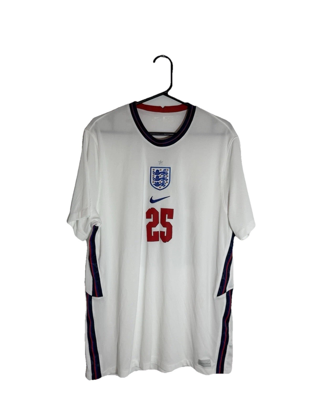 England Saka #25 2020 XL Home Shirt Excellent Condition CD0697-100