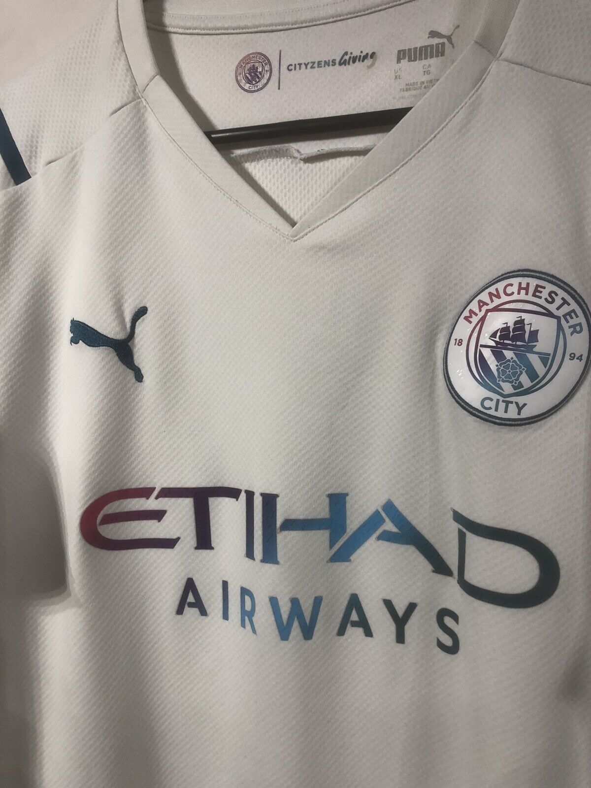 Ruben 3 Manchester City 2021 22 Xl Away Shirt Puma Very Good Condition 759211 02